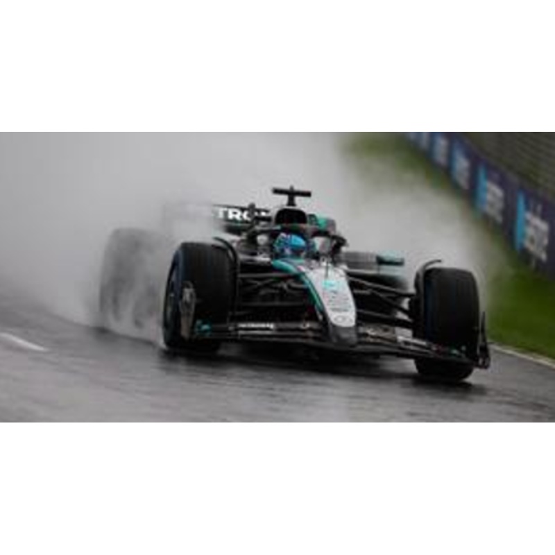 1/64 Spark Mercedes W16 No.63 Mercedes-AMG PETRONAS Formula One Team 3rd Australian GP 2025 George Russell Car Model