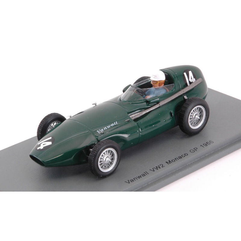 VANWALL VW 2 MAURICE TRINTIGNANT 1956 N.14 DNF MONACO GP 1:43