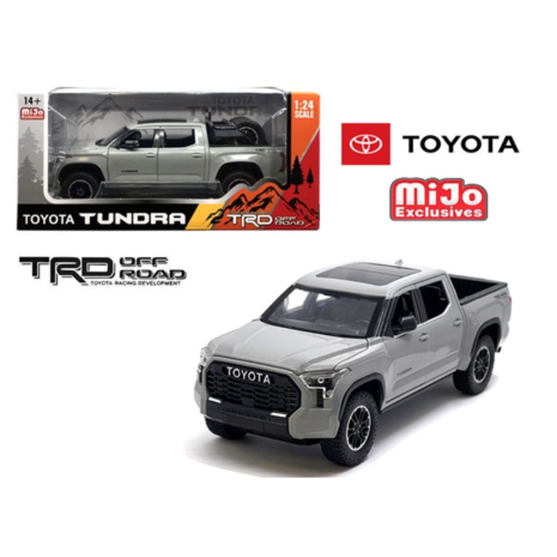 1/24 2023 Toyota Tundra (Grey) Diecast Car Model