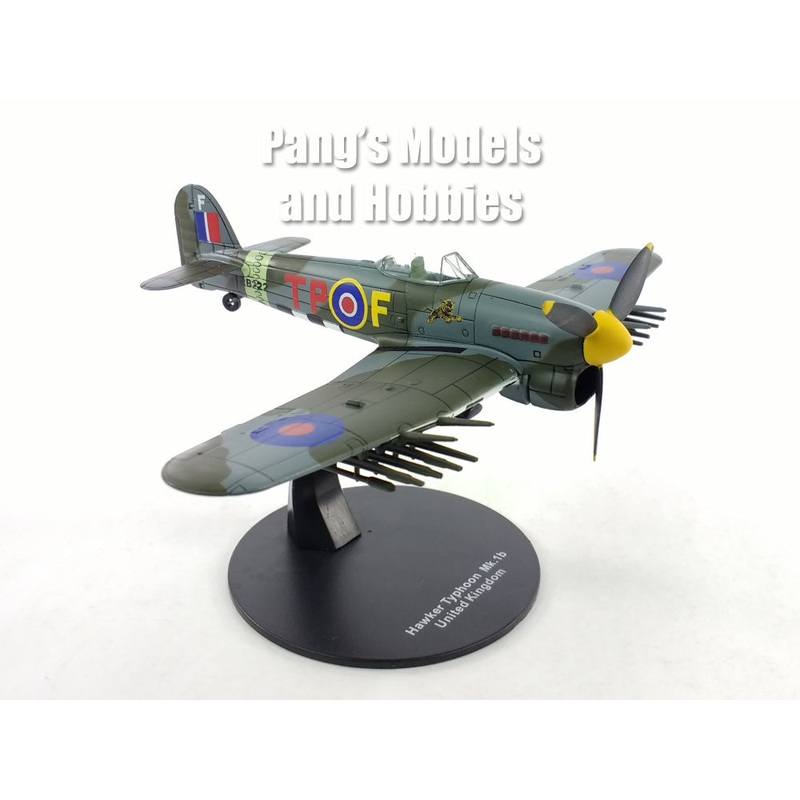 Hawker Typhoon Mk.1b - 198 Squadron, Battle of the Falaise Pocket, Royal Air Force, 1944 1/72 Scale Diecast Model - DeAgostini