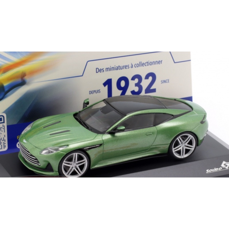 1/43 Solido 2023 Aston Martin DB12 (Green) Diecast Car Model