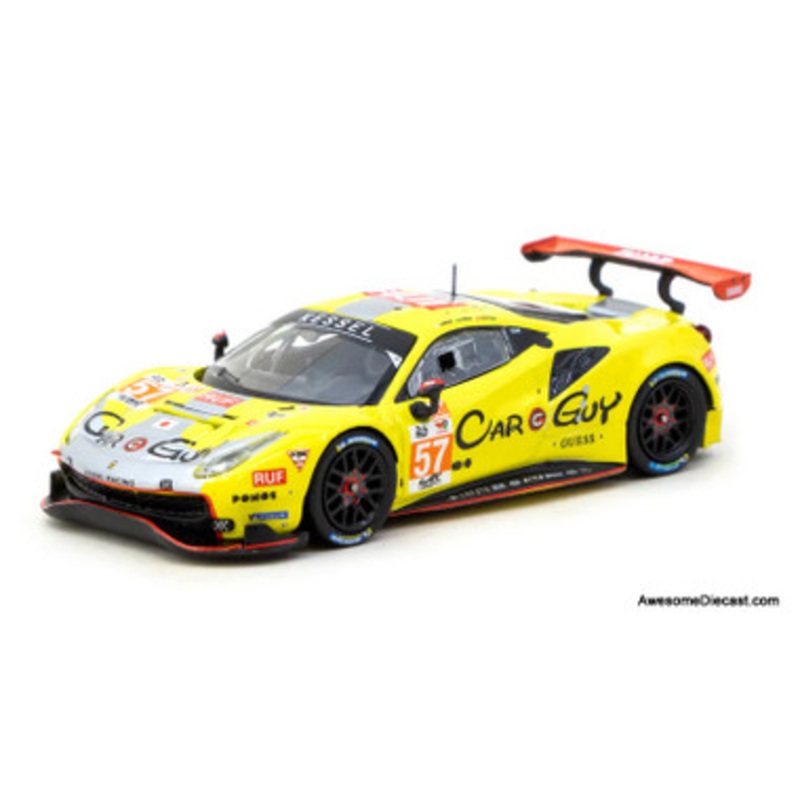 Ferrari 488 GTE #57 24HR  Le Mans 2023 1:64 Diecast Model Car by Tarmac Works