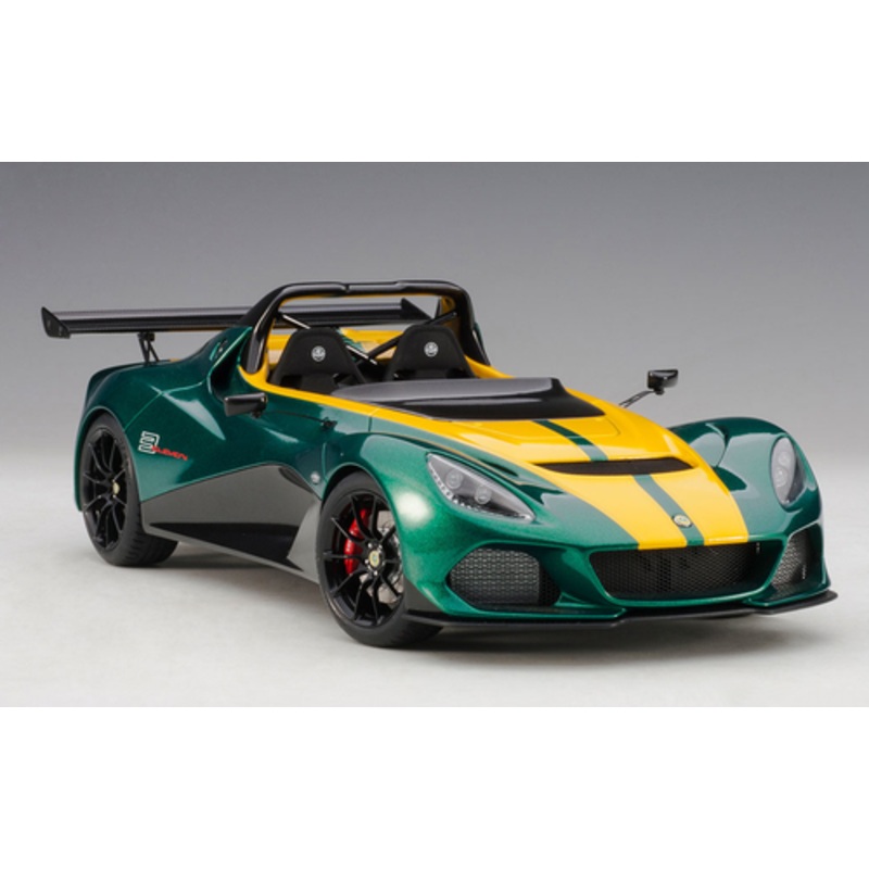 1/18 AUTOart Lotus 3-Eleven (Green with Yellow Accents) Car Model