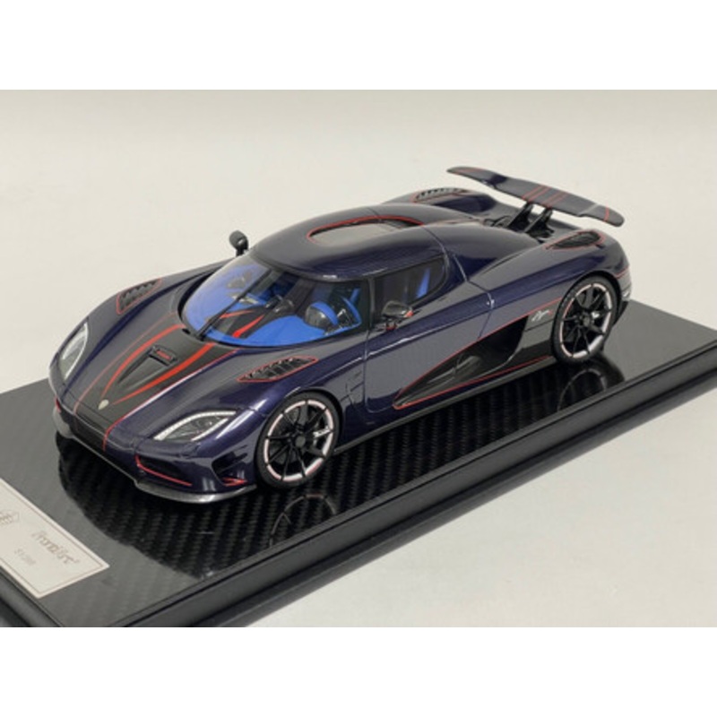 1/18 FrontiArt Koenigsegg Agera R (Blue Carbon) Car Model