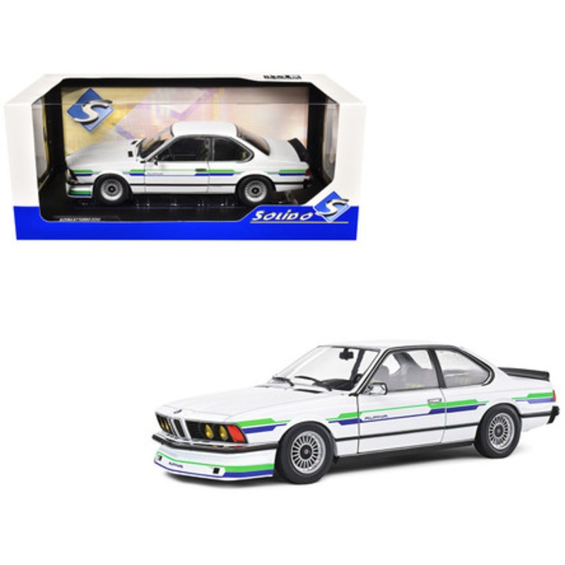 1/18 Solido 1984 BMW Alpina B7 Turbo (E24) (White) Diecast Car Model