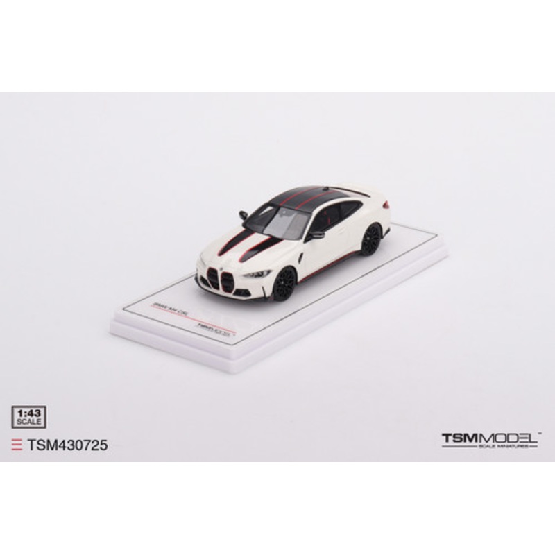1/43 TSM BMW M4 G82 CSL (Alpine White) Car Model