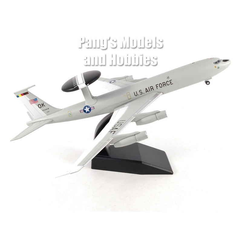 Boeing E-3 AWACS Sentry 552nd Air Control Wing, USAF, Tinker Air Force Base, Oklahoma, USAF 1/200 Scale Diecast Metal Model