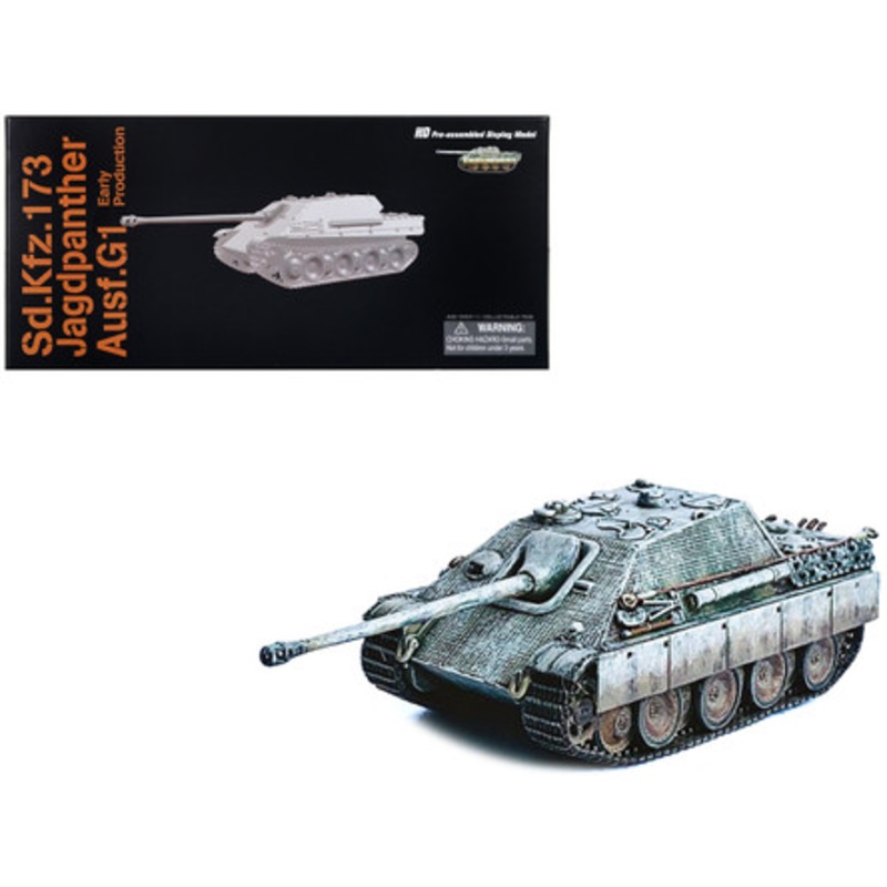 Germany Sd.Kfz.173 Jagdpanther Ausf.G1 Early Production Tank "Pz.Div. Grossdeutschland" (1944) "NEO Dragon Armor" Series 1/72 Plastic Model by Dragon Models