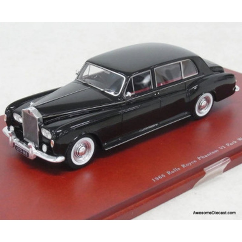 TSM Model 1:43 1966 Rolls Royce Phantom V1 Park Ward, Black