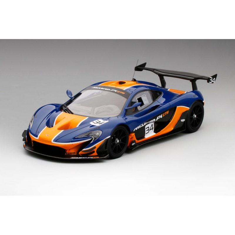 1/18 TSM McLaren P1 GTR #34 (Blue & Orange) Resin Car Model