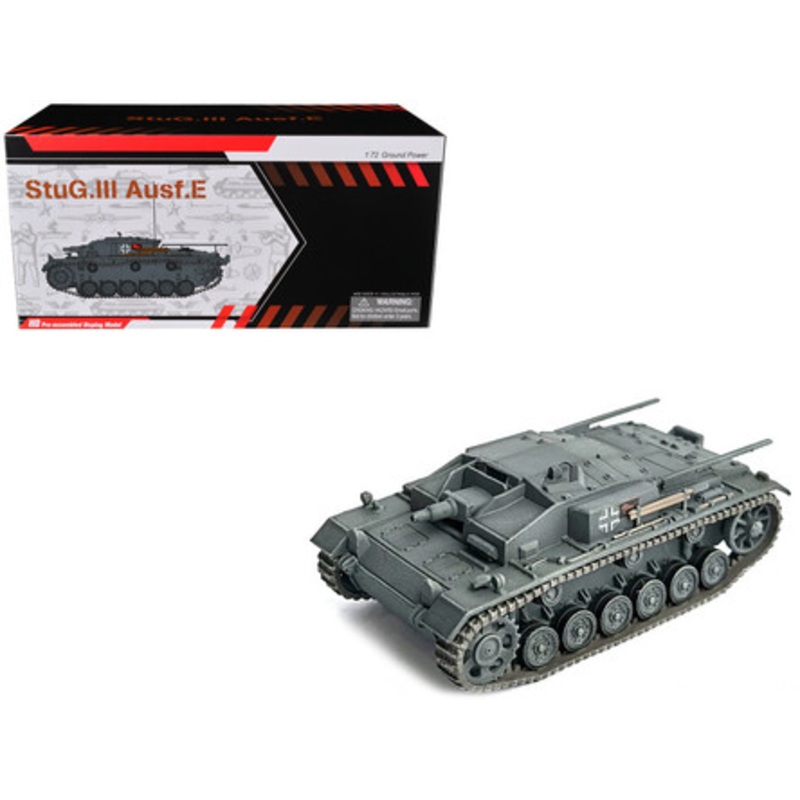 Germany StuG. III Ausf.E Tank "StuG.Abt. 191 Klin Russia" (1941) German Army "NEO Dragon Armor" Series 1/72 Plastic Model by Dragon Models