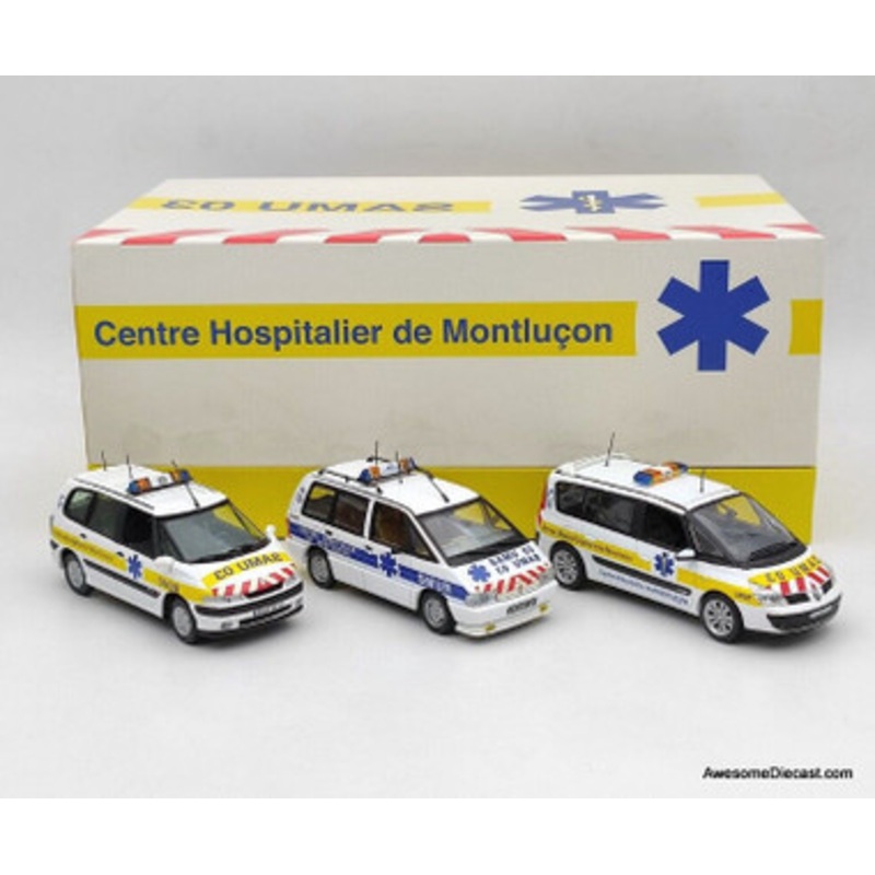 Universal Hobbies 1:43 French Emergency Set: Montlucon Hospital Center