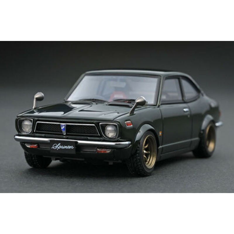 1/43 IG Ignition Model Toyota Sprinter Trueno (TE27) (Green) Car Model