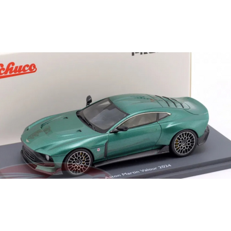 1/43 Schuco 2024 Aston Martin Valour (Green Metallic) Car Model