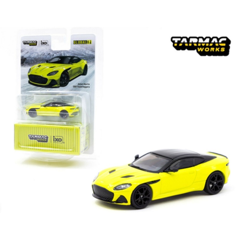 1/64 Tarmac Works Aston Martin DBS Superleggera (Yellow Metallic) Car Model