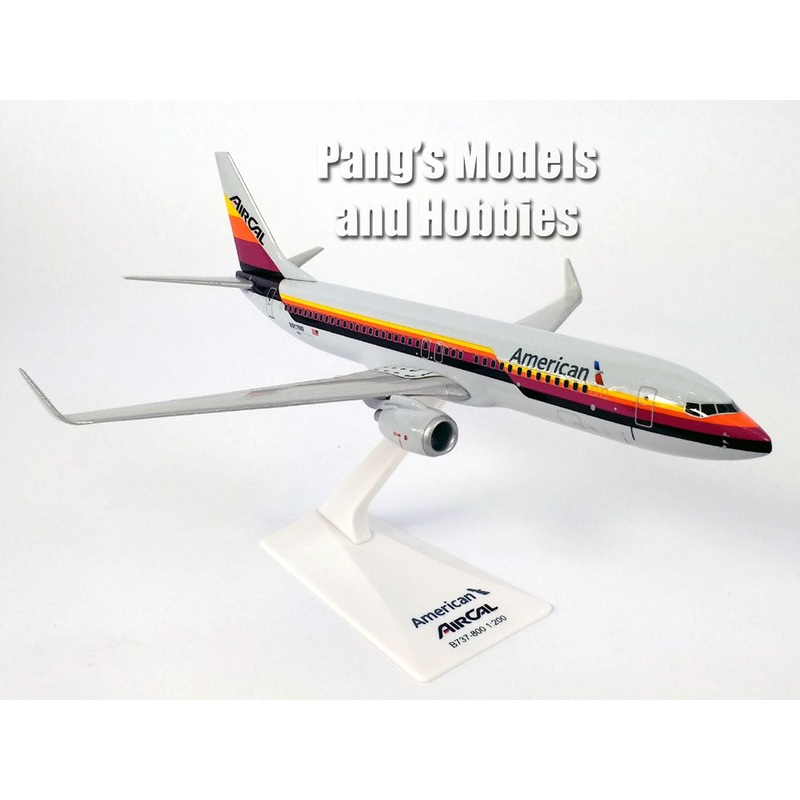 Boeing 737-800 (737) Air California - AirCal - American Airlines 1/200 Scale Model by Flight Miniatures