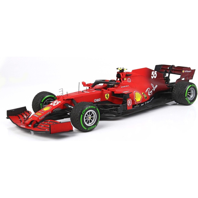 FERRARI SF21 SCUDERIA FERRARI CARLOS SAINZ in 1:18 scale by BBR by BBR