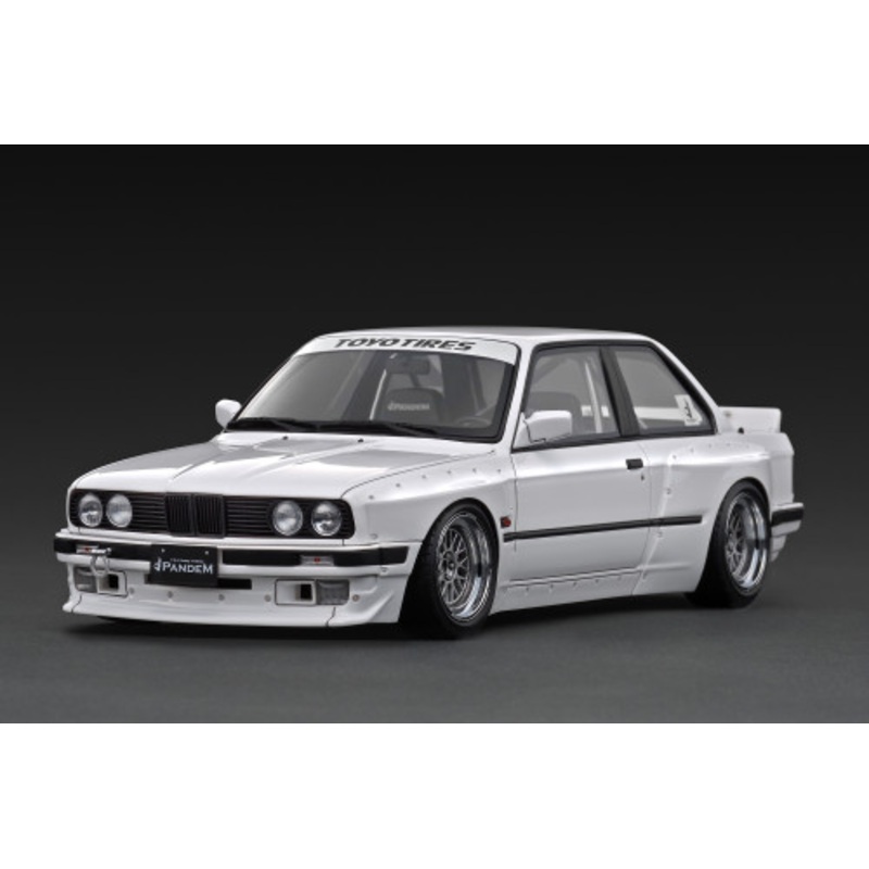 1/18 Ignition Model BMW E30 PANDEM 30 (White) Car Model