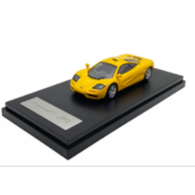 1/64 LCD McLaren F1 Yellow Diecast Car Model