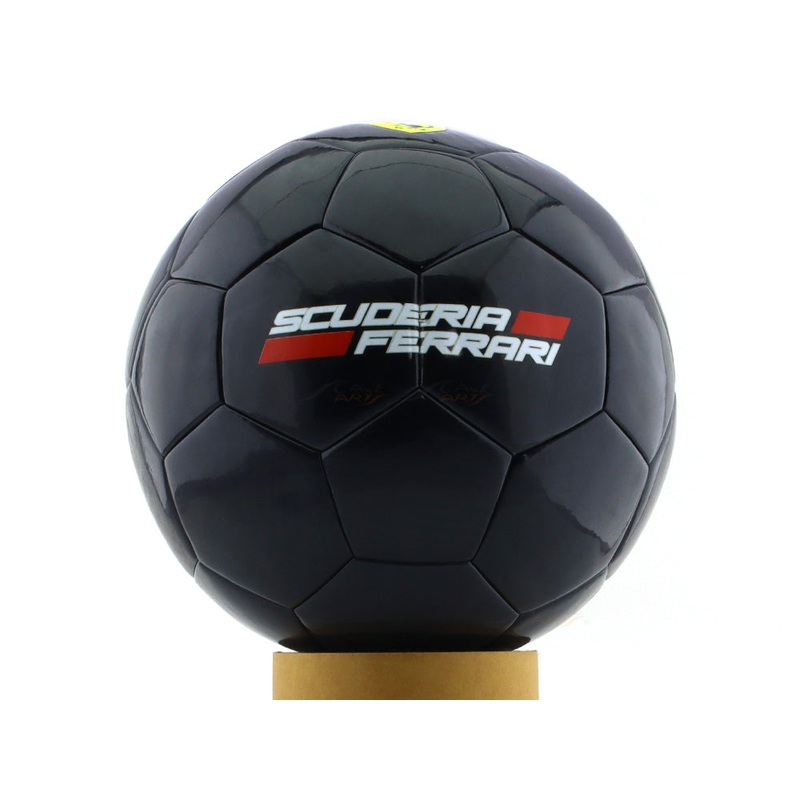 Ferrari Soccer ball Size 5 Black laminated : licensed product