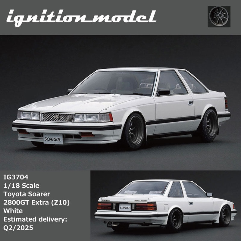 [Preorder] Ignition Model 1:18 Toyota Soarer 2800GT Extra (Z10) White IG3704