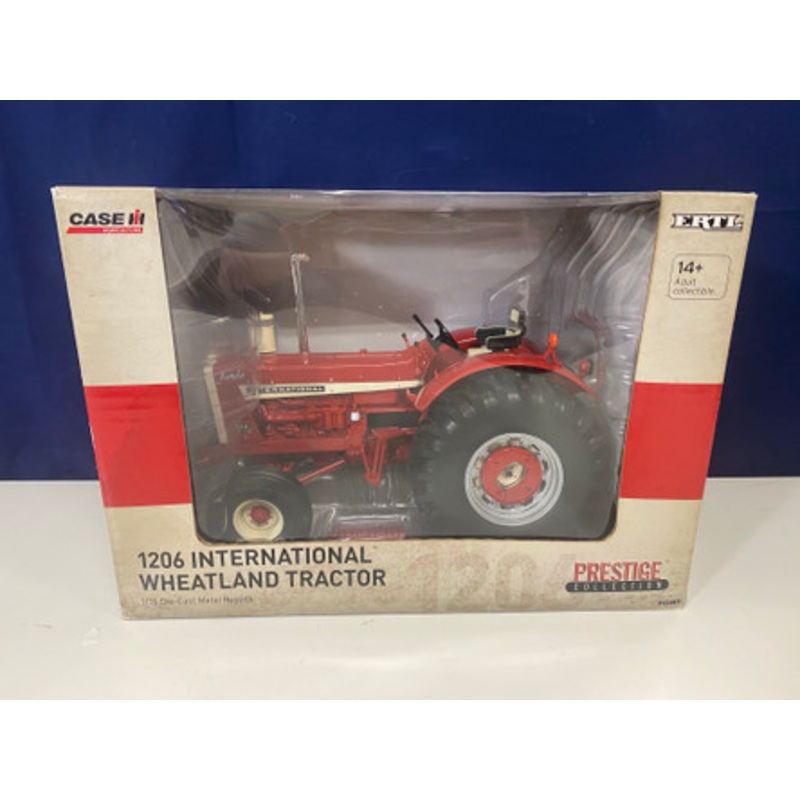 1/16 ERTL Prestige Collection Farmall 1206 International Wheatland Tractor Diecast Model