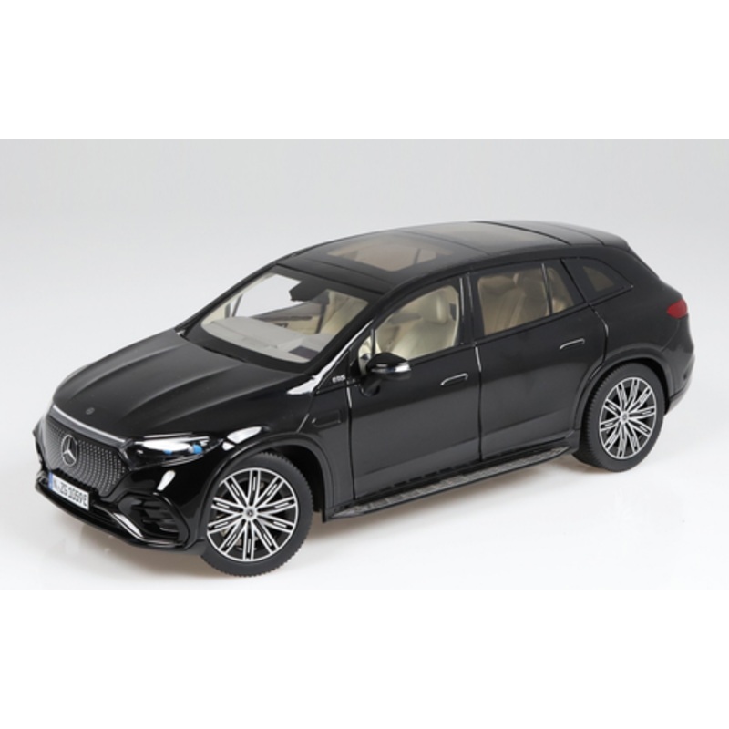 1/18 NZG Mercedes-Benz EQS AMG Line (Obsidian Black) Diecast Car Model