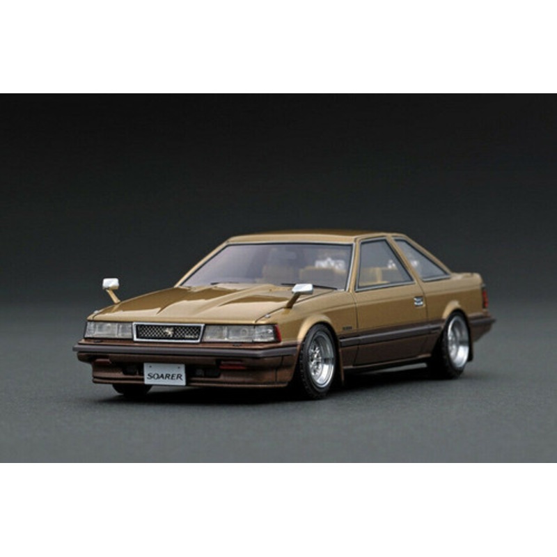 1/43 IG Ignition Model Toyota Soarer 2800GT Extra (Z10) (Gold) Car Model