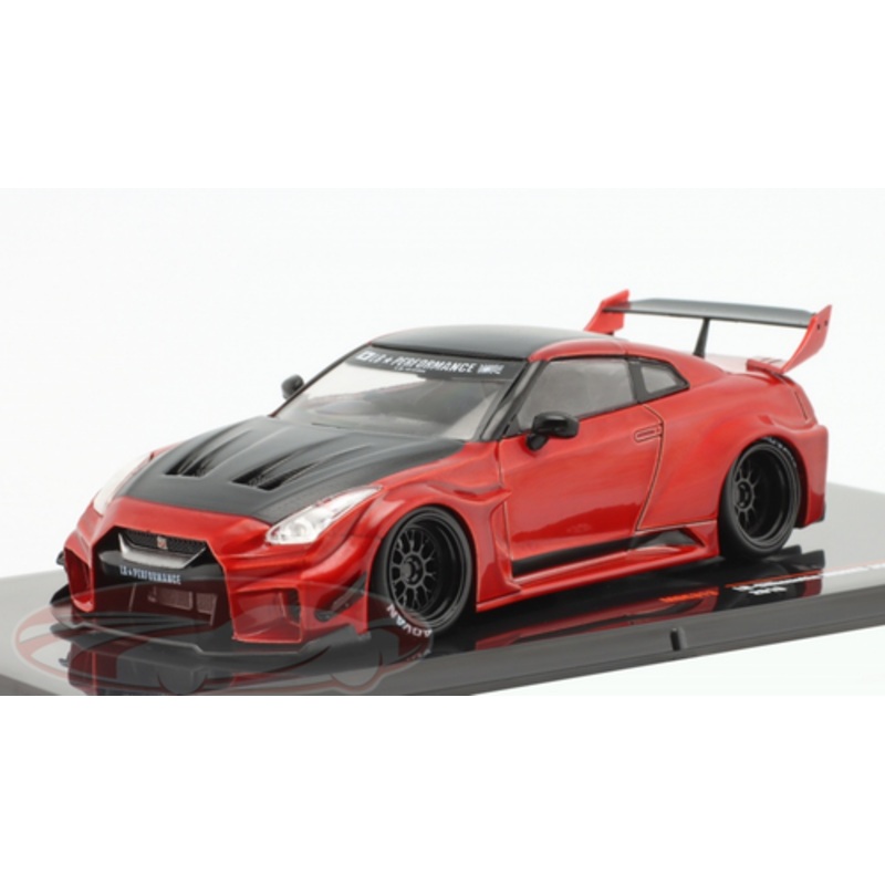 1/43 Ixo LB-Silhouette Works GT Nissan 35GT-RR RHD (Red Metallic) Car Model