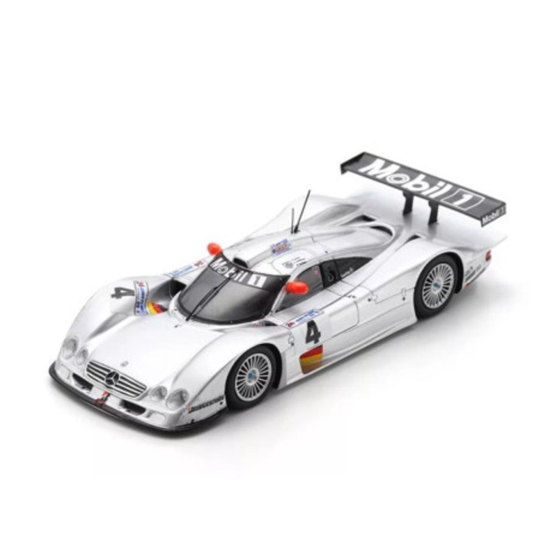 1/43 Spark 1999 Mercedes-Benz CLR #4 24h LeMans AMG-Mercedes Mark Webber, Jean-Marc Gounon, Marcel Tiemann Car Model