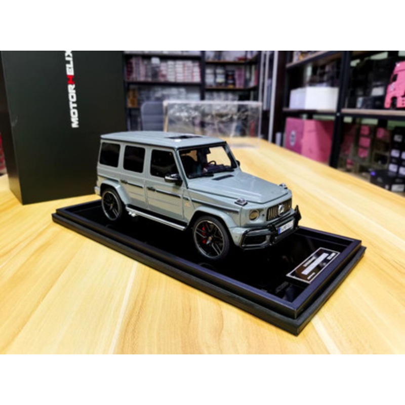 1/18 MH Motorhelix Mercedes-Benz Mercedes G63 AMG (Arabian Grey) Resin Car Model  Limited 99 Pieces
