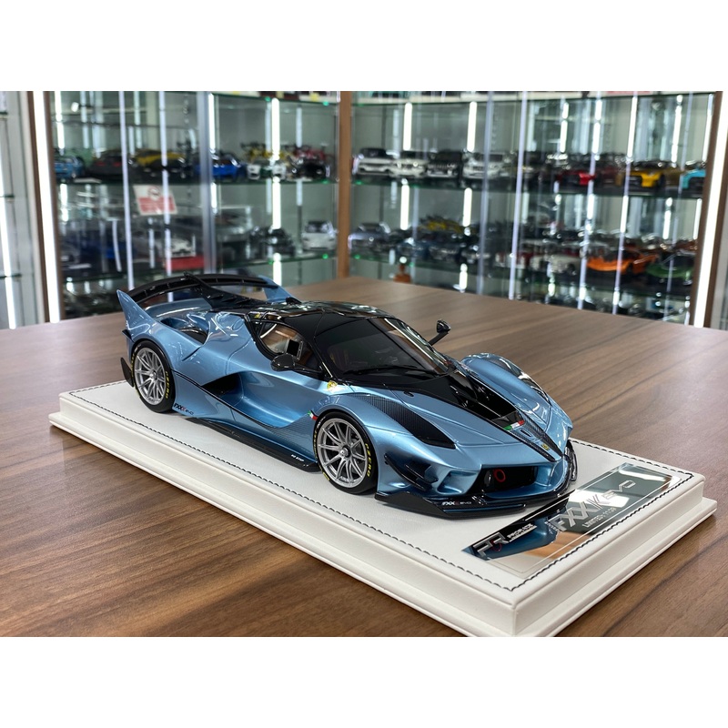 1/18 Resin Ferrari FXXK EVO Light metallic blue By ProRaze LIMITED 30