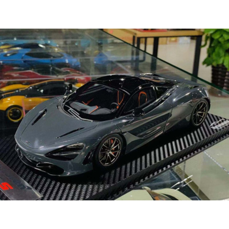 1/18 Tecnomodel McLaren 720S (Chicane Grey) Resin Car Model Limited 49 Pieces