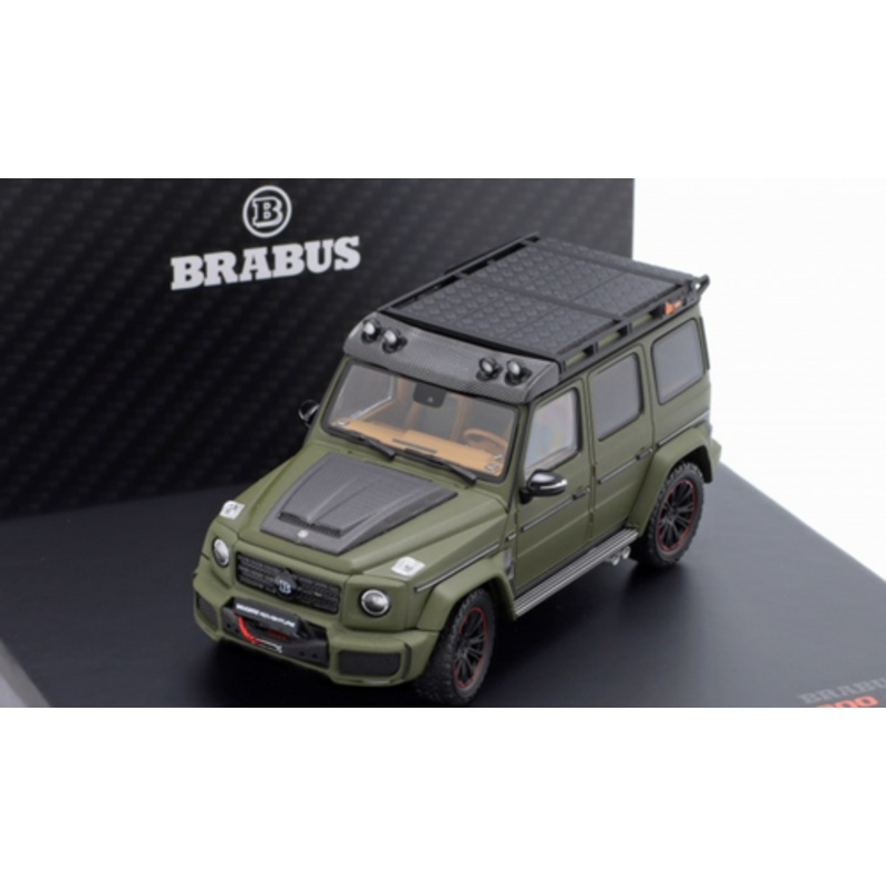 1/43 Almost Real 2020 Brabus G-Class Mercedes-Benz AMG G63 AMG Adventure Package (Matte Olive Green) Car Model