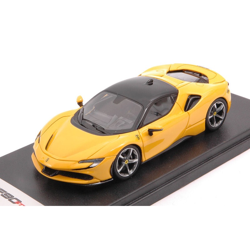 FERRARI SF 90 STRADALE GIALLO MODENA/NERO 1:43