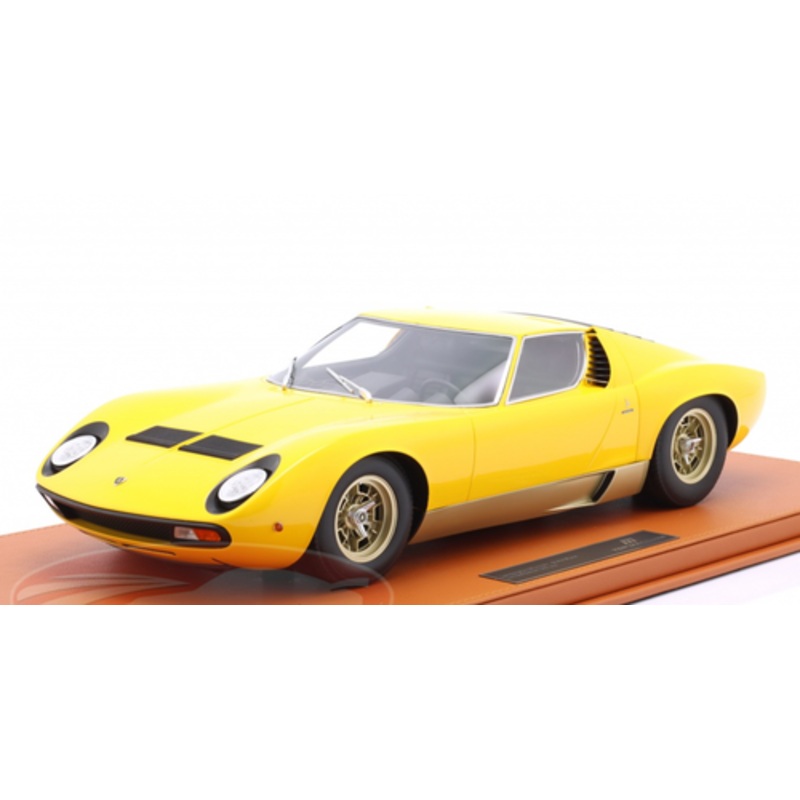 1/12 TopMarques 1971 Lamborghini Miura SV (Yellow) Car Model