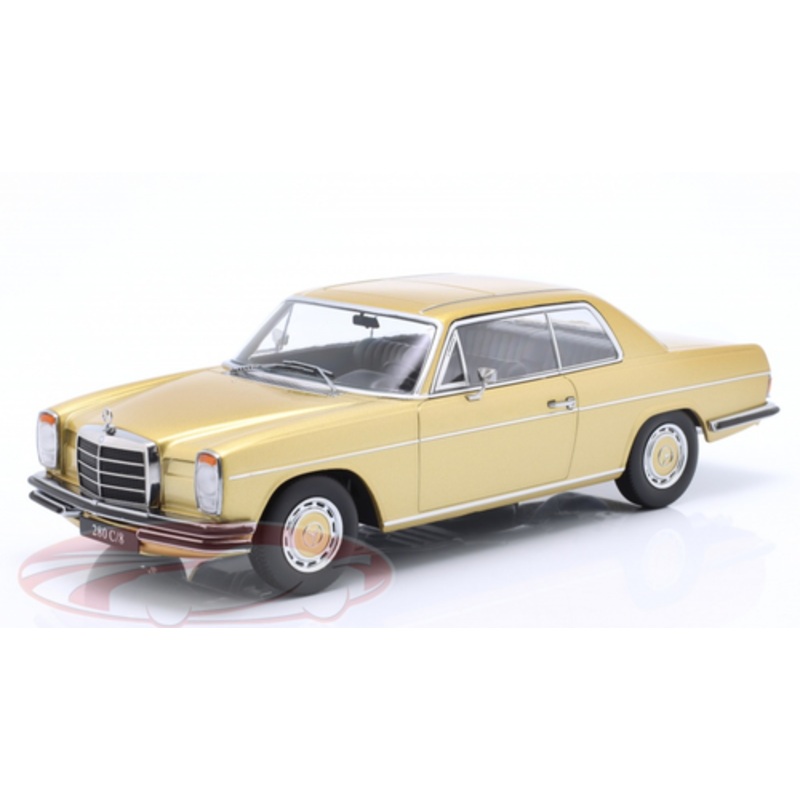 1/18 KK-Scale 1969 Mercedes-Benz 280C/8 W114 Coupe (Gold Metallic) Car Model