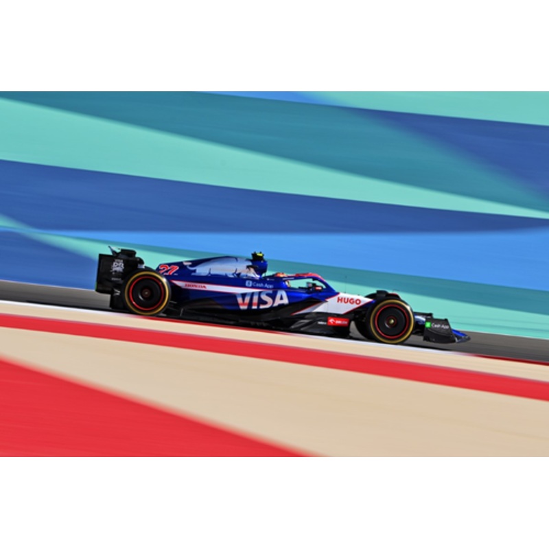 1/18 Minichamps 2024 Formula 1 Visa Cash RB F1 Team VCARB 01 Yuki Tsunoda #22 Car Model