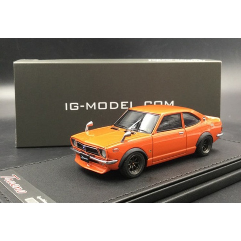 1/43 IG Ignition Model Toyota Sprinter Trueno (TE27) (Orange) Car Model IG0736