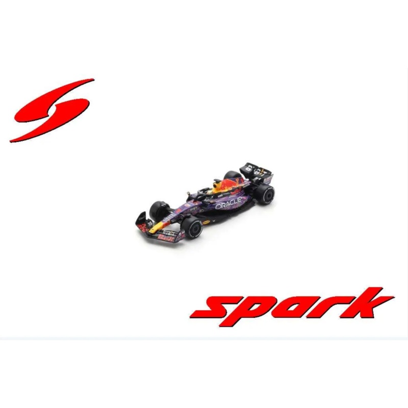 [Preorder] Spark 1:64 Oracle Red Bull Racing RB19 No.1 Oracle Red Bull Racing Winner Las Vegas GP 2023 Max Verstappen Y356