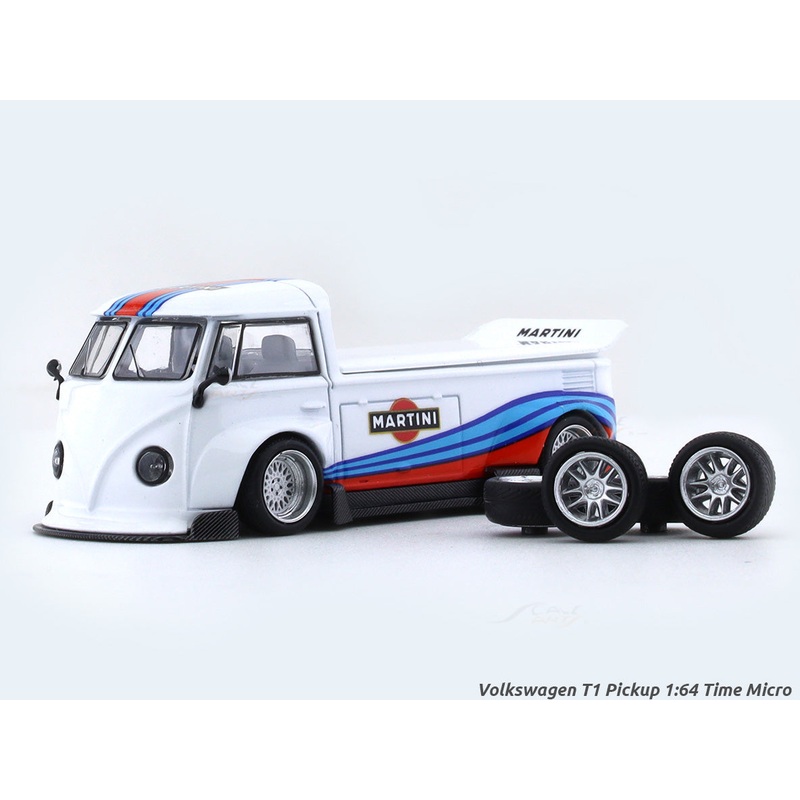 Volkswagen T1 Pickup Martini 1:64 TimeMicro diecast scale car collectible