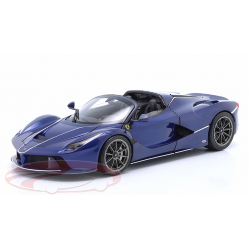 1/18 BBR 2016 Ferrari LaFerrari Aperta (Tour de France Blue) Diecast Car Model