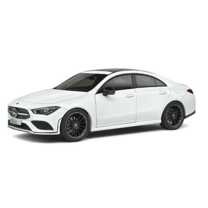 1/18 Solido 2019 Mercedes Benz CLA C118 (White) Diecast Car Model