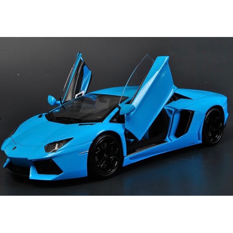 1/18 Welly FX Lamborghini Aventador LP700-4 (Blue) Diecast Car Model
