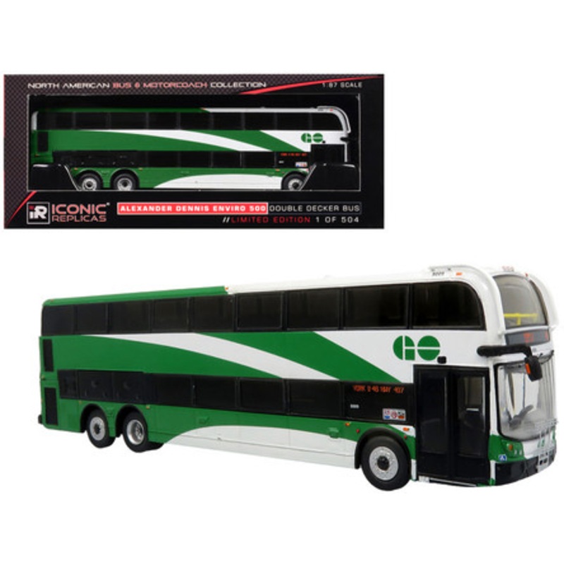 1/87 Iconic Replicas Alexander Dennis Enviro 500 Transit Go Transit Diecast Car Model