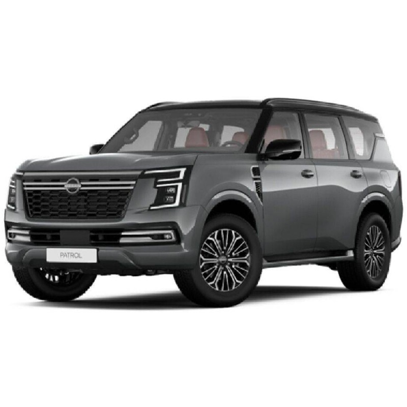 [Pre-Order - Delivery - Sep 2025] 1/18 Diamand Nissan Patrol Y63 Platinum  Grey/Black  Limited Edition (50 pcs)