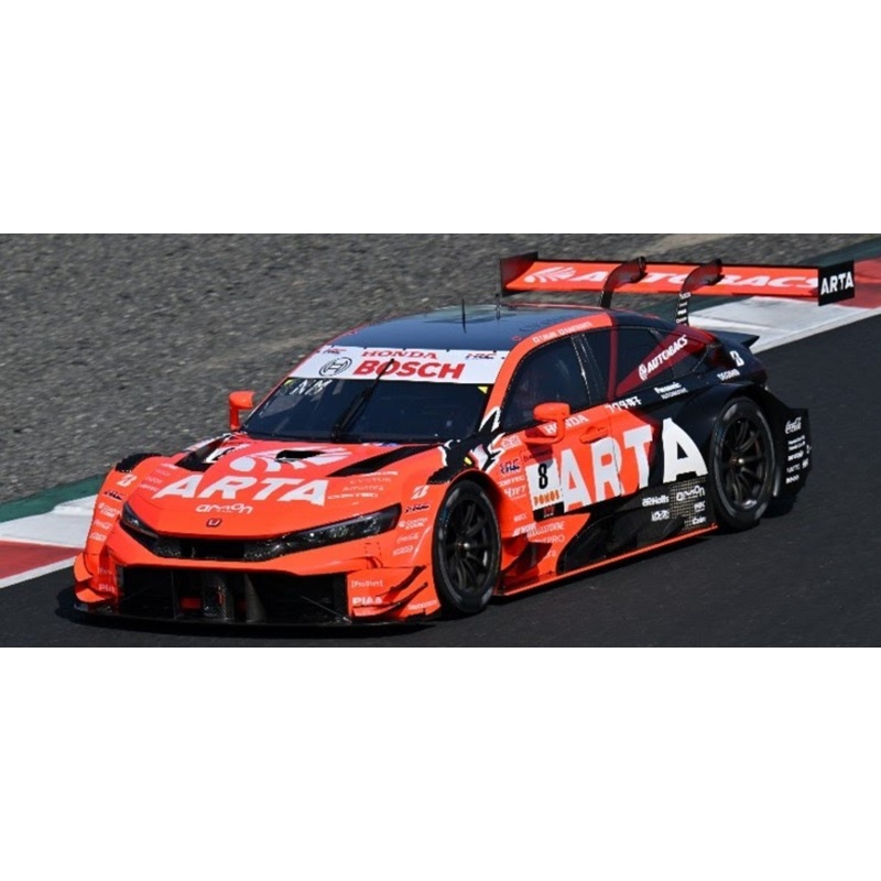 [Preorder] Spark 1:64 ARTA MUGEN CIVIC TYPE R-GT No.8 ARTA GT500 SUPER GT 2025 T. Nojiri - N. Matsushita 64SGT25008