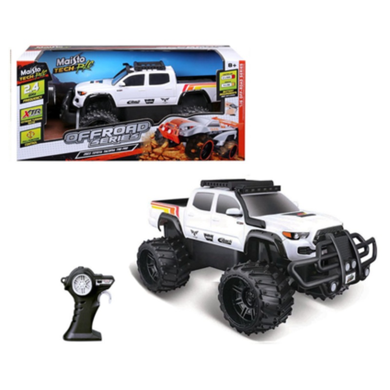 1/16 Maisto Off-Road 2023 Toyota Tacoma TRD Pro (White) RC Model