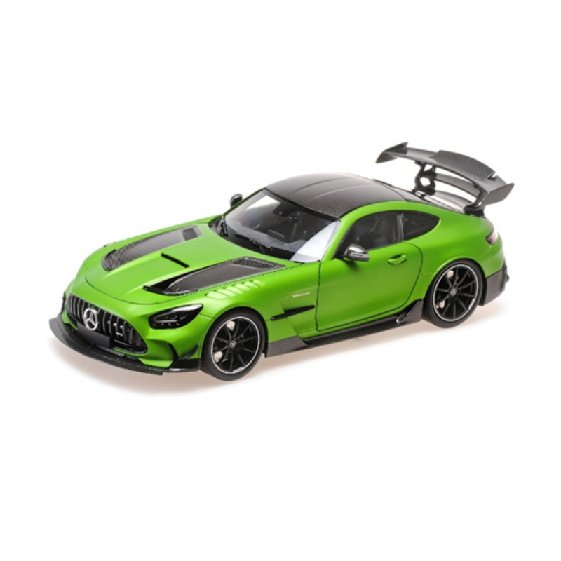 1/18 Minichamps 2021 Mercedes-Benz AMG GT Black Series (Matte Green Metallic) Diecast Car Model