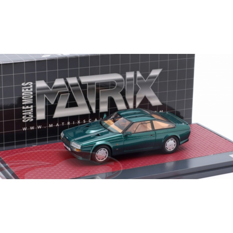 1/43 Matrix 1988 Aston Martin V8 Zagato (Green Metallic) Car Model
